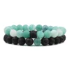H73085b89129748859d60d8b1ea0c02c0f.webp Bracelet couple en pierres naturelles 8mm noir et vert