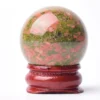 S1078385c9d41494985a3e846f7ae0644Z.webp Boule en cristal d'unakite 28-32mm