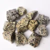 Lot de 100g de pierres naturelles speckled irrégulières
